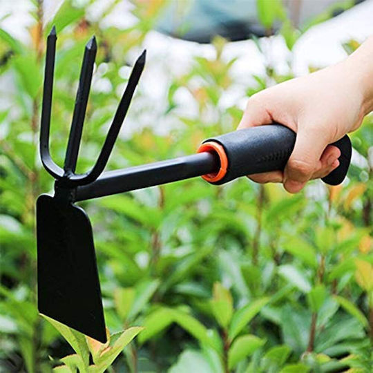 Hoe Small Hoe Hook Claws Double-Sided Garden Tool 28.5cm Metal