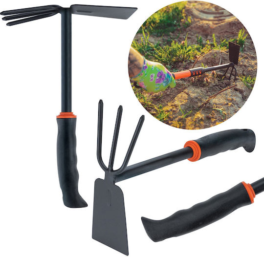 Hoe Small Hoe Hook Claws Double-Sided Garden Tool 28.5cm Metal