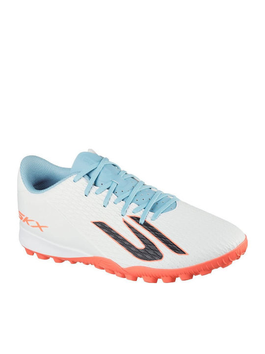 Skechers TF Football Shoes With Molded Cleats White