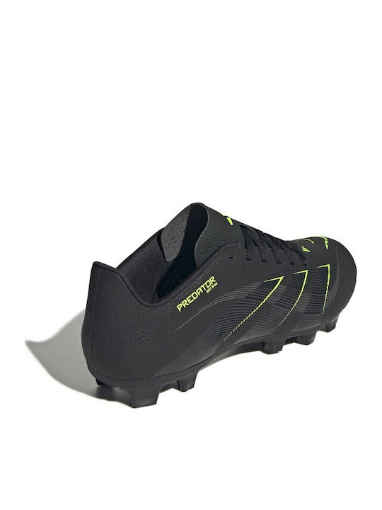 adidas Predator Club Football Shoes with Cleats Black