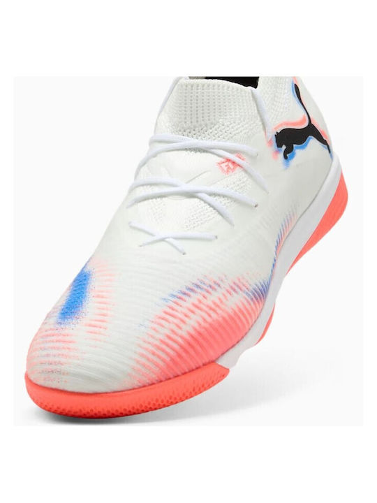 PUMA Future 8 Match Футболни Обувки Зала Бели