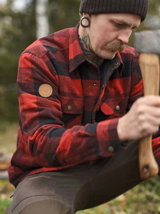 Langärmlig Hemd Rot
