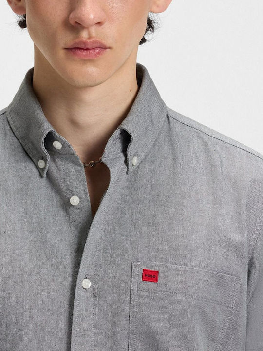 Hugo Evito Hemd Green