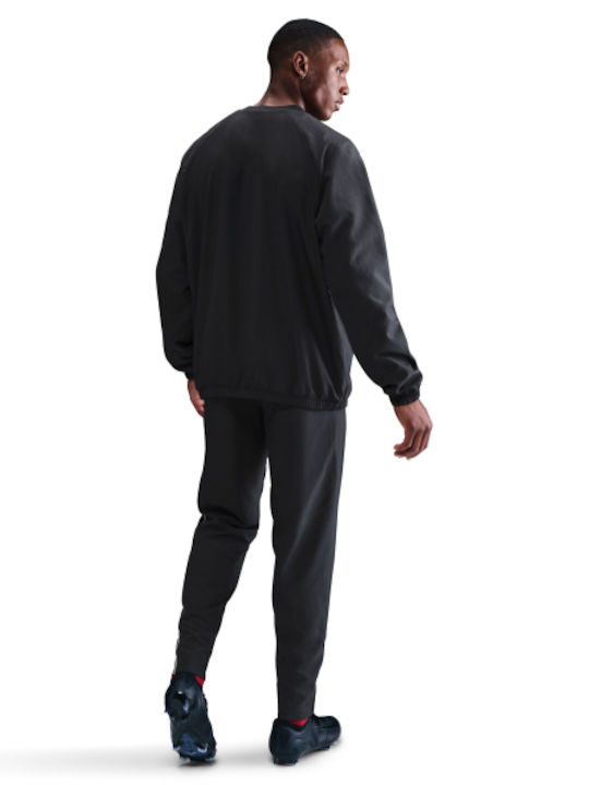 Fußball Jogginghose Dri-FIT Glänzendes Schwarz