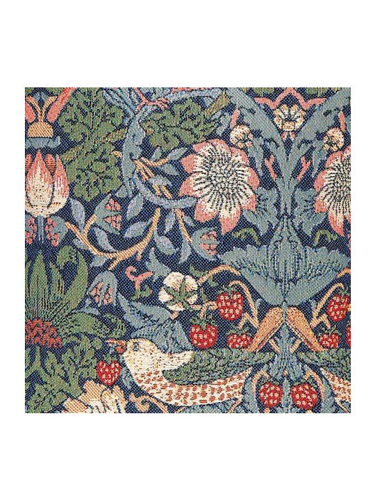 Signare Ριχτάρι Πολυθρόνας 140x140εκ. Strawberry Thief Blue