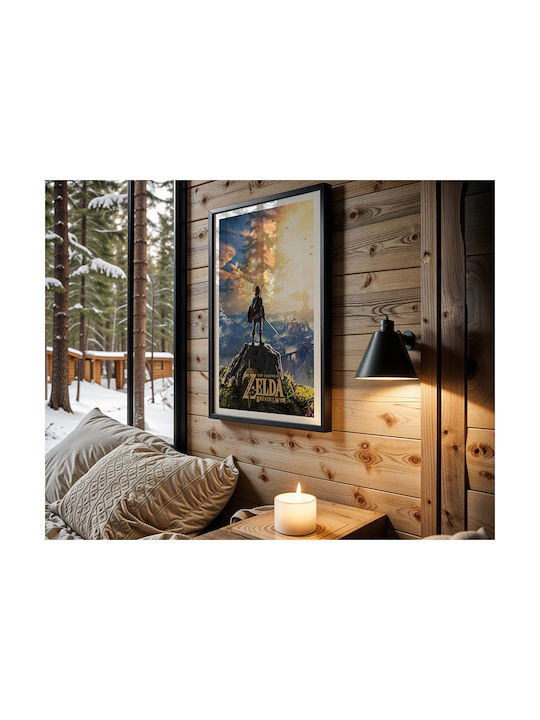 Gaming Poster Zelda Breath Wild Gm2338 21cm X 30cm