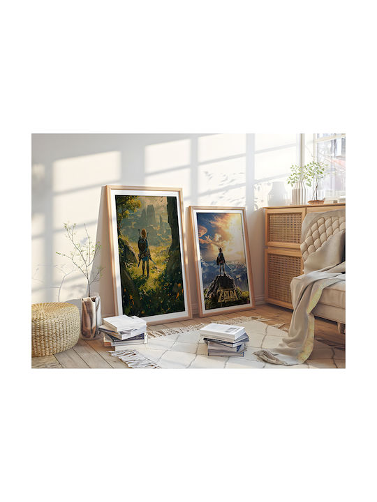 Gaming Poster Zelda Breath Wild Gm2338 21cm X 30cm