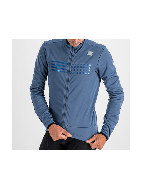 Sportful Cycling Windbreaker Jacket Long sleeve Blue
