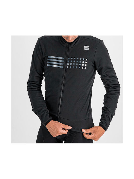 Sportful Jacket Tempo Jacket Männer Wasserdicht Fahrrad-Windjacke Langarm Schwarz