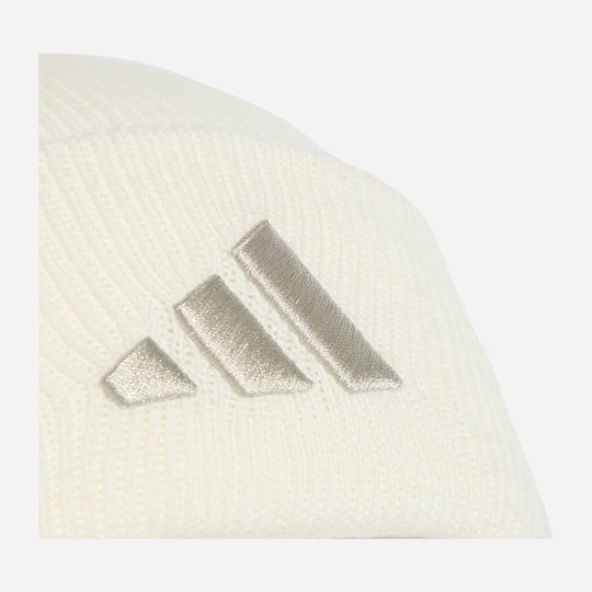 New Logo Beanie Beanie Knitted in White color