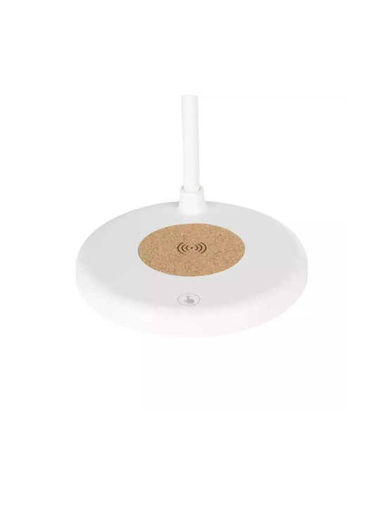 GloboStar LED Φωτιστικό Γραφείου Bluetooth σε Λευκό Χρώμα