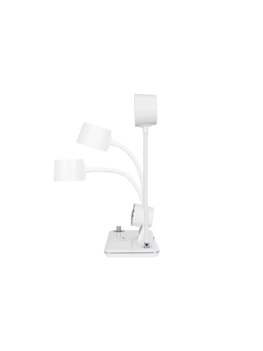 GloboStar LED Office Lamp Bluetooth in White Color
