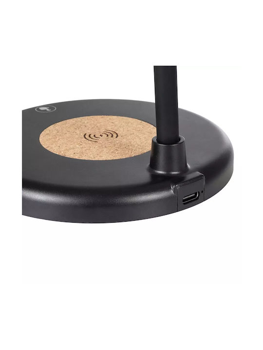 GloboStar LED Φωτιστικό Γραφείου Bluetooth σε Μαύρο Χρώμα