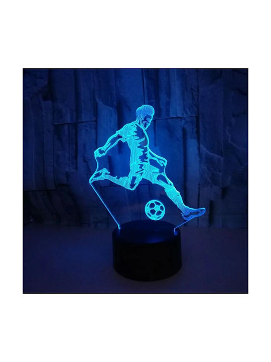 Διακοσμητικό Φωτιστικό LED 3D Illusion 3εκ.
