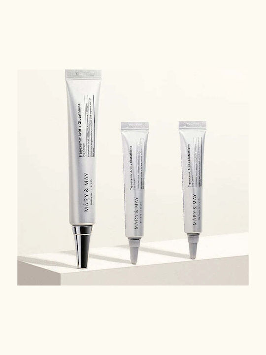 Mary & May Glutathione Eye Cream Set Special Set de Îngrijire pentru Hidratare și Strălucire 3 Bucăți