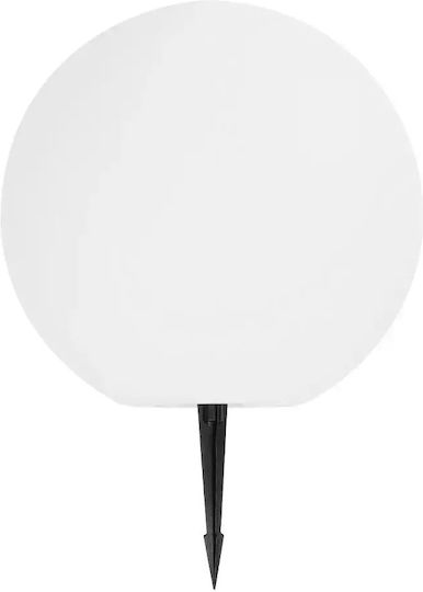 GloboStar Ηλιακό Φωτιστικό Δαπέδου Μπάλα 5W 400lm RGBW με Τηλεχειριστήριο IP54 3x35εκ.