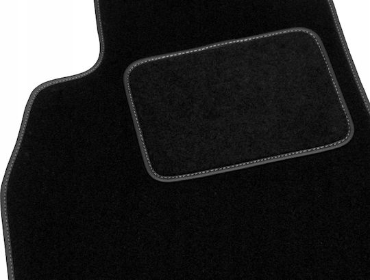 Rezaw Plast Set of Front and Rear Mats 4pcs for Ford Fiesta 2002-2008 Black
