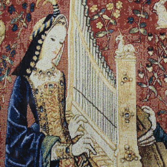 Signare Decorative Tapestry Handmade from Fabric 140x110cm