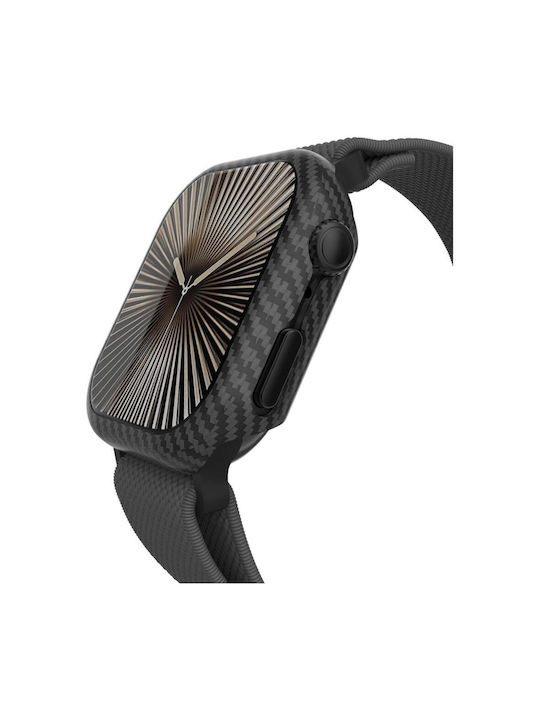 Nekit Kevlar Protection Case in Black color for Apple Watch 10 46mm