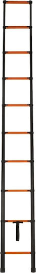 Vesta Telescopic Ladder Iron 10 of Steps with Maximum Height 3.9m