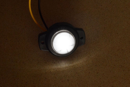 Lumină De Semnalizare Laterală Sferică 1 Led Smd 12v & 24v