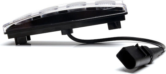 White Roof Lights 4LED 12V24V Scania Plug