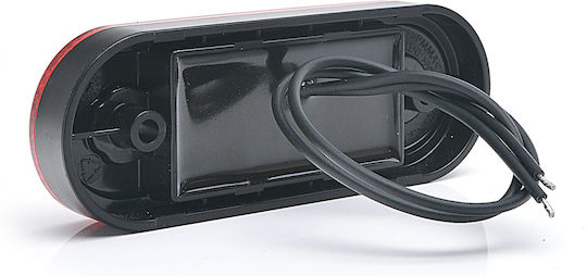 Neon Led Volume Side Red Two Lines Was 12 / 24v Adr Mounting Base Ip 6668