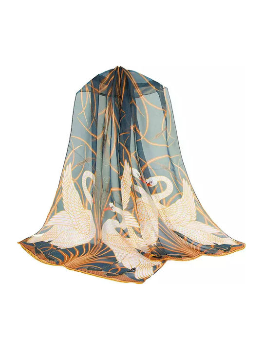 Signare Women's Silk Scarf Multicolour
