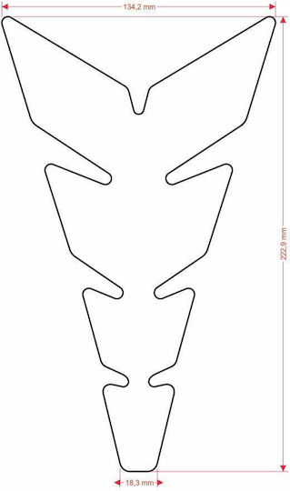 Αυτοκολλητο Ρεζερβουαρ Cgmos108p Mexican Tattoo Donna Universal Tankpad Print