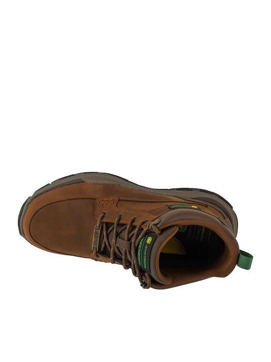 Skechers Respected Landin Ανδρικά Ορειβατικά Μποτάκια Καφέ
