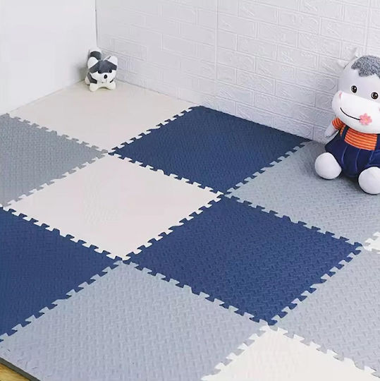EVA Gym Floor Puzzle Mat Multicolour 60x60cm