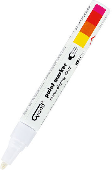 Grand Prix Grand Marker Permanent White