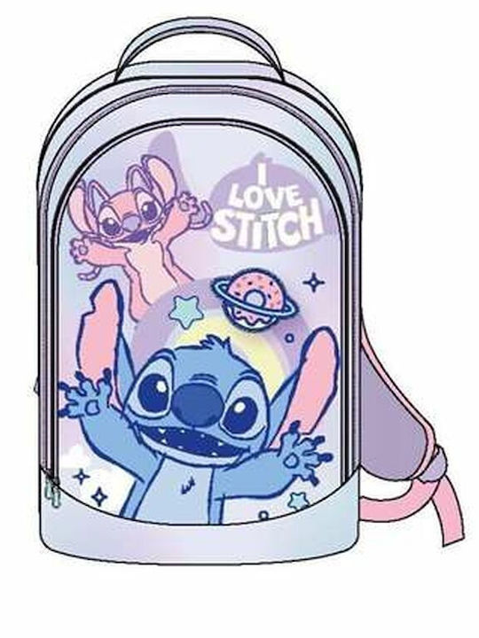 Cerda Stitch School Backpack for Elementary Lilac 31 x 14 x 41cm