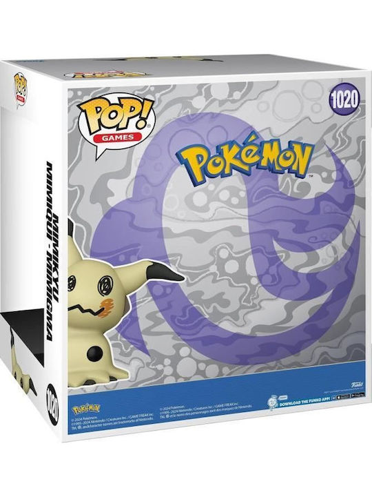 Funko Pop! Games: Pokemon - Mimikyu 1020 Supersized 10"​ (25cm) Special Edition