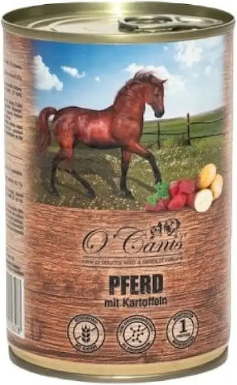 O'Canis Wet Food Dogs in Cans with Meat and Potatoes Gluten-Free 400gr