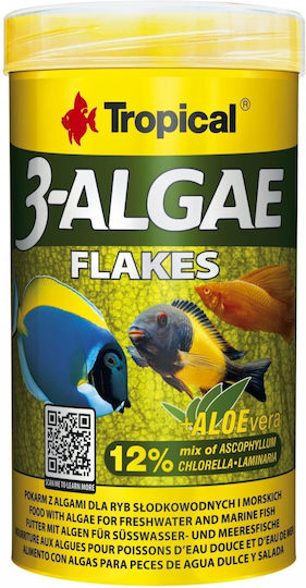 Tropical Τροφή για Τροπικά Ψάρια σε Νιφάδες 1000ml 200γρ.