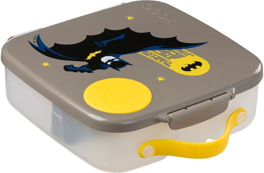 B.Box Lunchbox Plastic Kids' Food Container Batman 2lt Gray