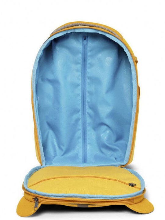 Affenzahn Timmy Tiger Children's Cabin Travel Suitcase Fabric Yellow with 2 Wheels Height 40cm AFZ-TRL001