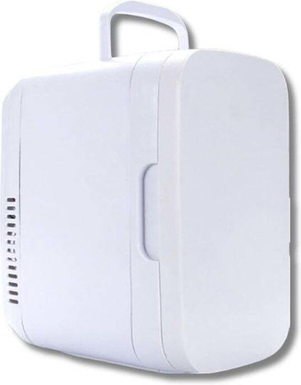 Mini Cosmetic Refrigerator 8lt With Heating Function White 48W
