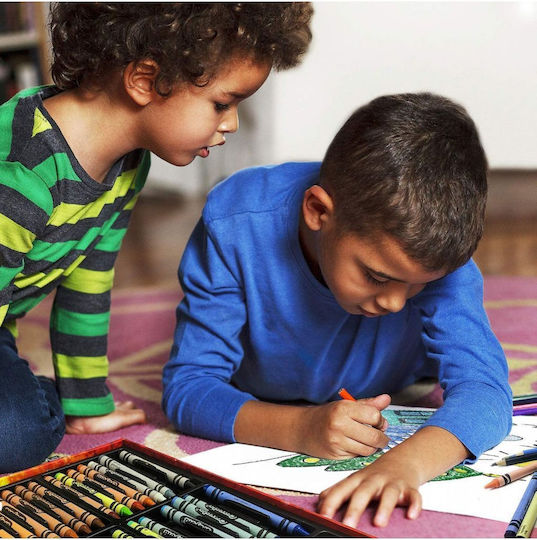 Crayola Μαρκαδόροι Ζωγραφικής Νερού Πλενόμενοι Σετ 140 Χρώματα