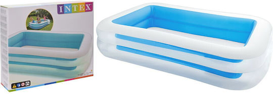 Intex Swim Center Children's Inflatable Swimming Pool 770lt 262x175x56cm Blue-White