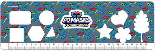 Drawing Pad 23x33 40 Sheets Self-Adhesive + Stencil Pj Masks 484312