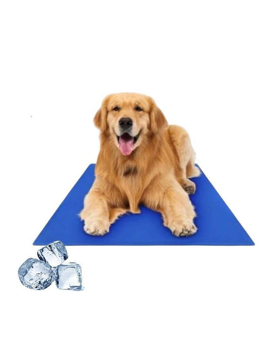Cooling Pet Mattress Special Gel 120×80cm Double-Sided Qlyb-23 Blue Cooling Pet Mattress Special Gel 120×80cm Double-Sided Qlyb-23 Blue
