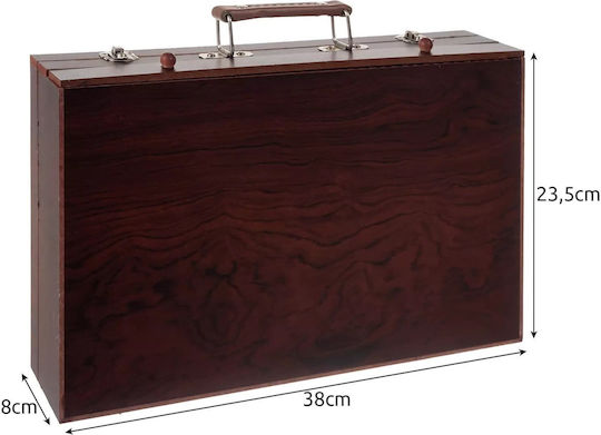 Set de Colorat Lemn 38x23.5cm 129buc