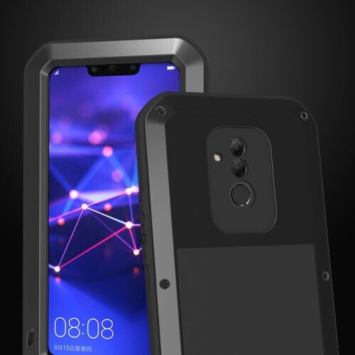 Love Mei POWERFUL Back Cover Metallic Black (Huawei Mate 20 Lite)