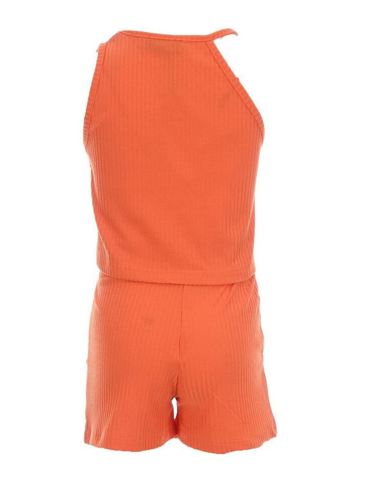 Kids' Set with Shorts Summer 2pcs Orange