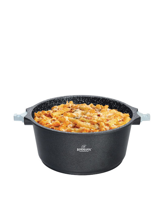 Bohmann Tiefer Topf aus Aluminium 6.5Es / 28cm
