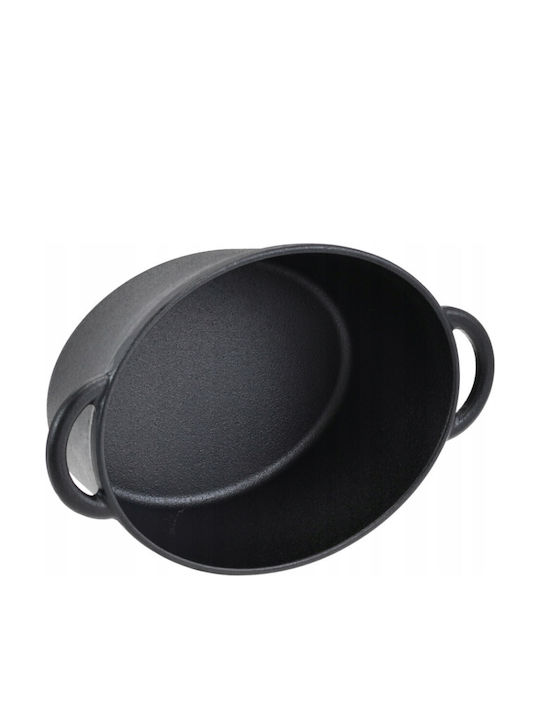 KING Hoff Deep Pot made of Cast Iron 3.9lt / 28cm