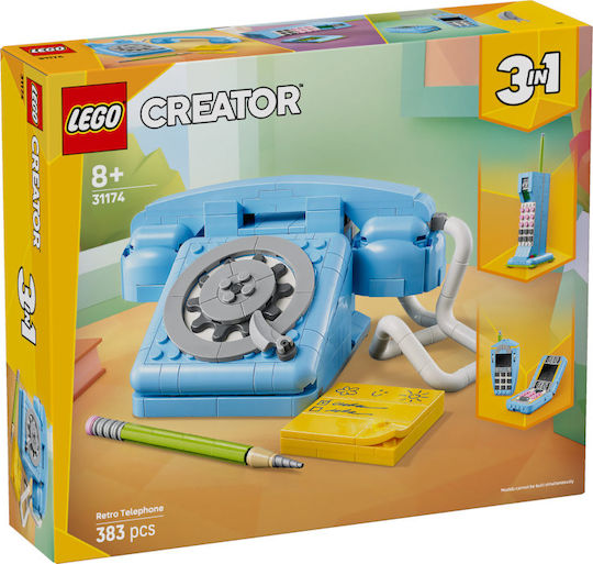 LEGO Creator Retro Telephone για 8+ Ετών 383τμχ