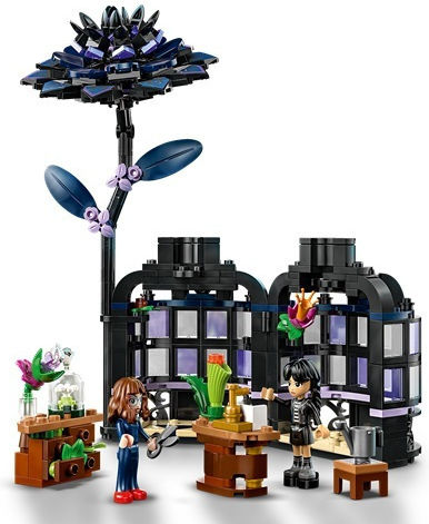 LEGO Wednesday Black Dahlia Flower За 9+ Години 358 Бройки